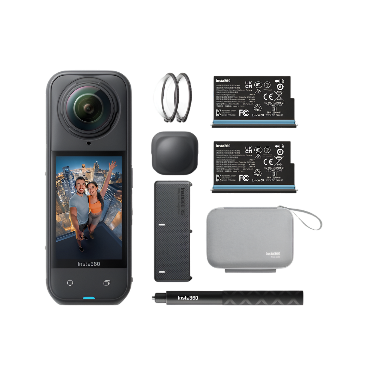 Insta360 X5 8k 360° Aksiyon Kamerası – Essentials Bundle